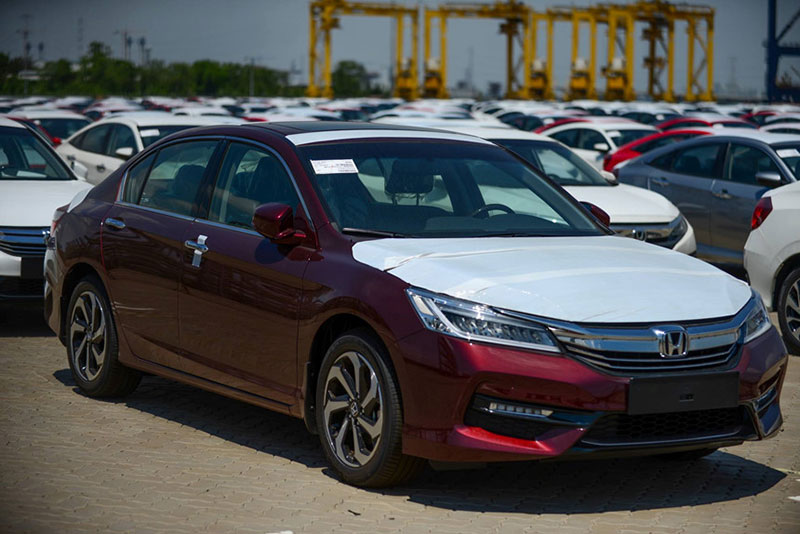 Cận cảnh dàn xe Honda thuế 0% đầu tiên cập cảng TP.HCM